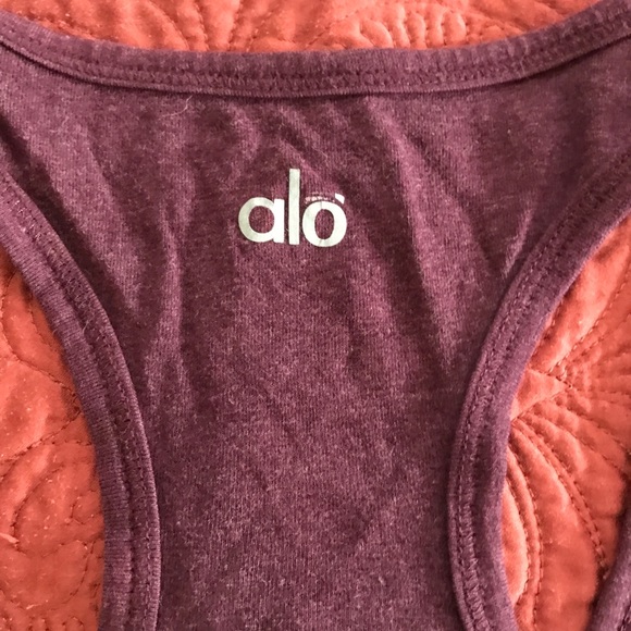 ALO tank maroon XS - Picture 7 of 7